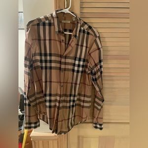 Burberry Dress Shirt Men’s Large